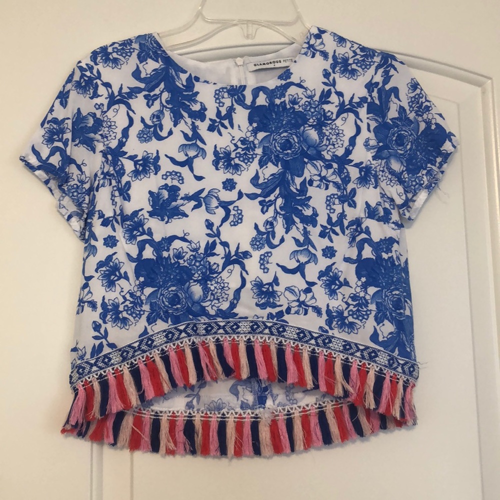 Cropped shirt